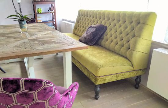 barnickel-polstermöbel - Bank Louvre